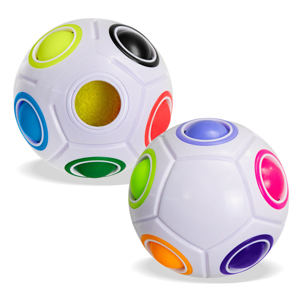 Vector Fidget Puzzle Ball (White)