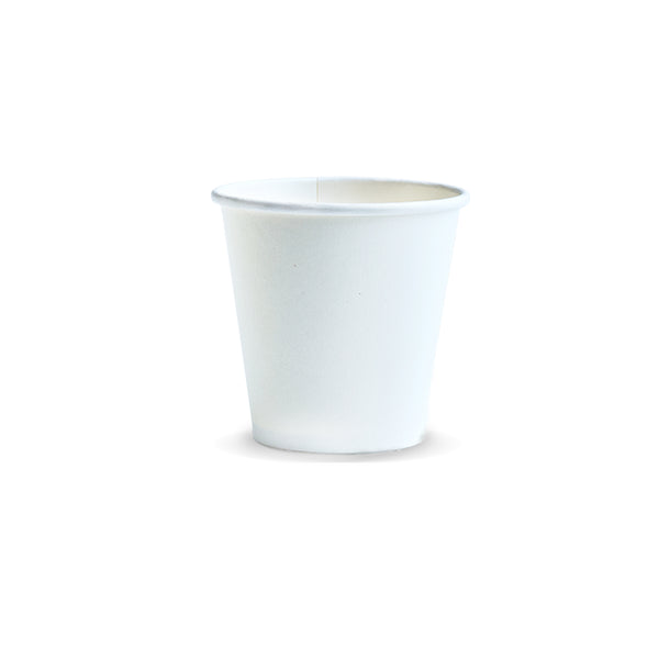 Pure Compostable Paper Cup - 180ml (White)