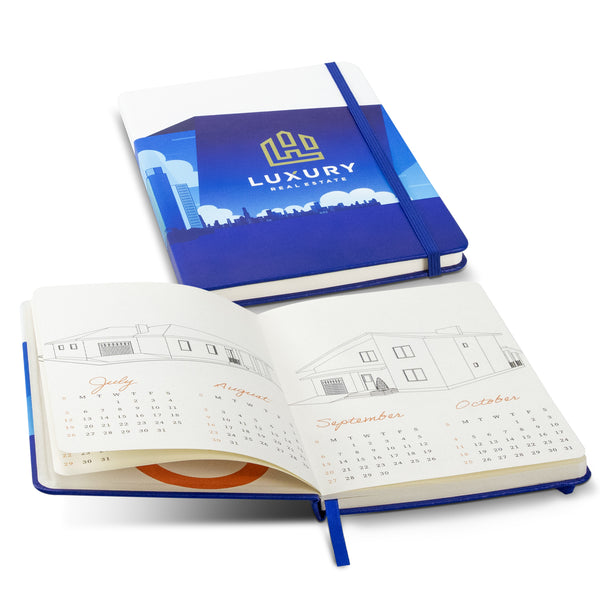 Canvas Full Colour Notebook (Yellow)