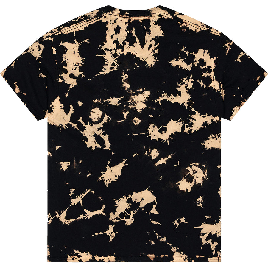 1385 Colortone Bleach Out Dyed T-Shirt (Black)