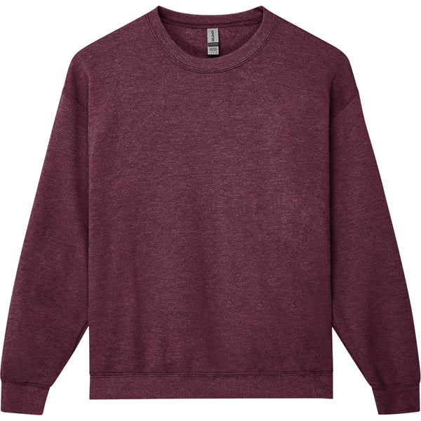 Gildan Heavy Blend 18000 Crewneck (Heather Dark Maroon)