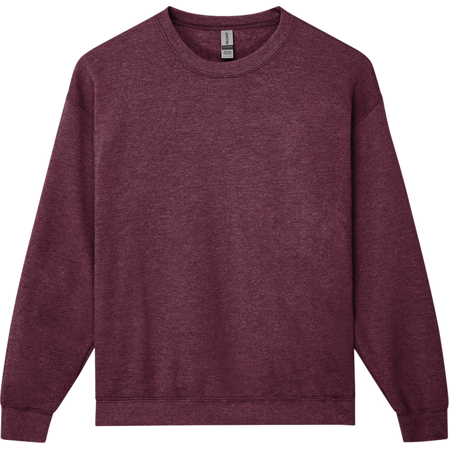 Gildan Heavy Blend 18000 Crewneck (Heather Dark Maroon)