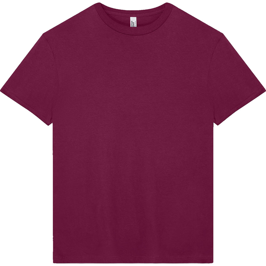 American Apparel 2001 T-Shirt (Burgundy)