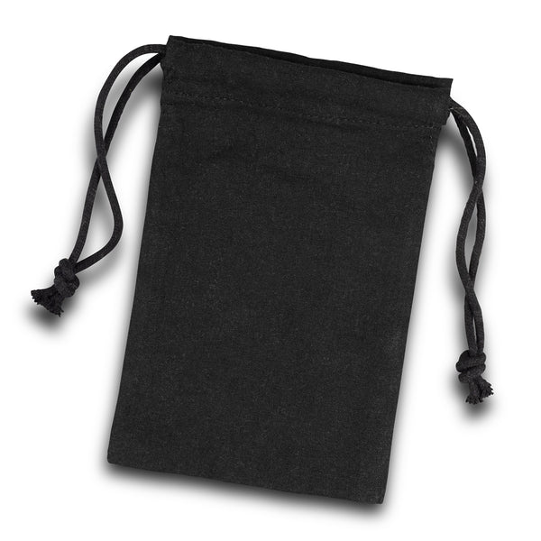 Linen Cotton Gift Bag - Small (Black)