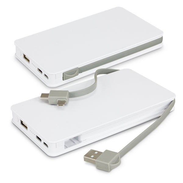 Pulse 10k Wireless Charging Power Bank (White)