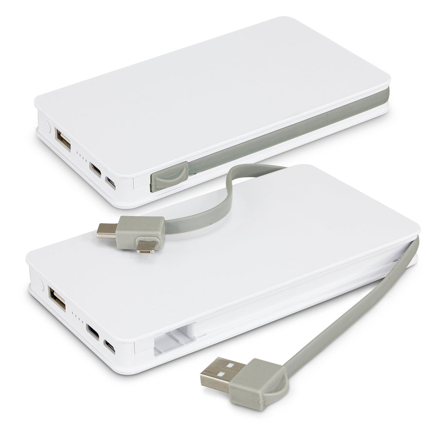 Pulse 10k Wireless Charging Power Bank (White)