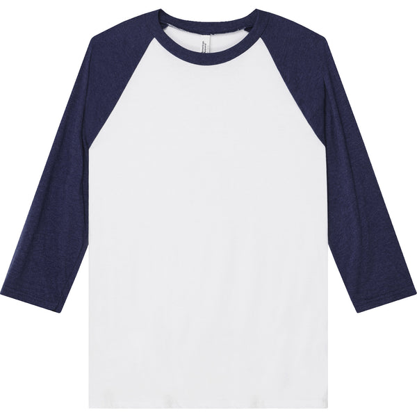 American Apparel 2003CVC T-Shirt (Heather Indigo)