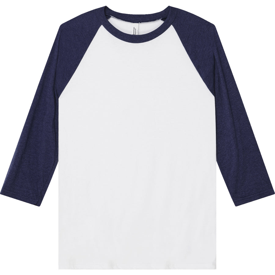 American Apparel 2003CVC T-Shirt (Heather Indigo)