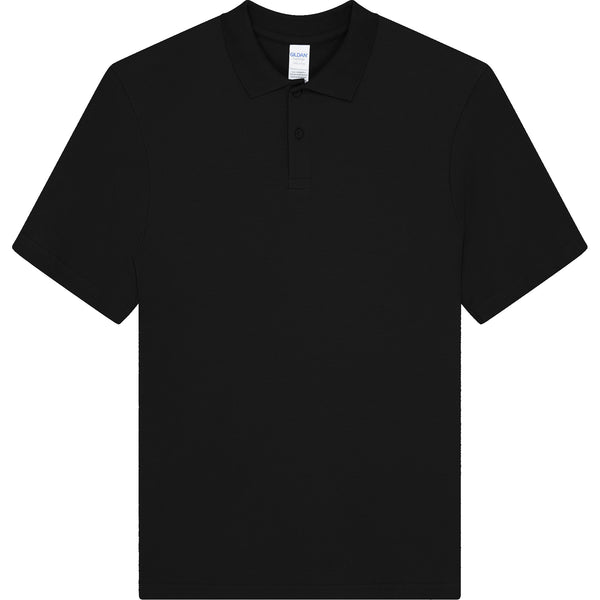Gildan Softstyle 64800 Polo Shirt (Black)