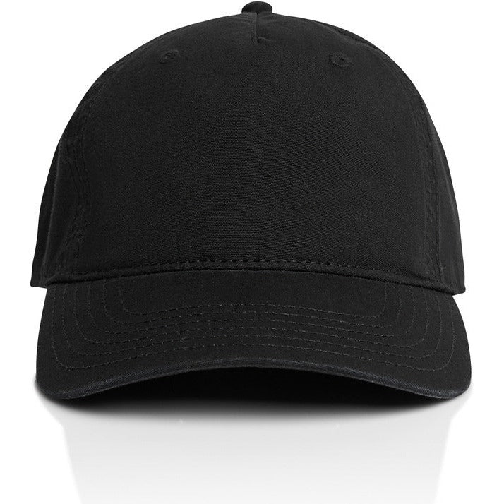 AS Colour Access Five Panel Cap | 1132 (Black)