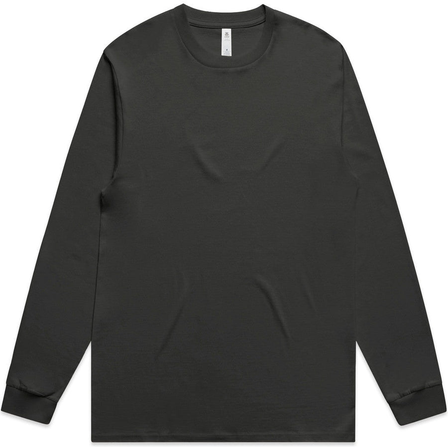 AS Colour Block L/S Tee | 5054 (Coal)