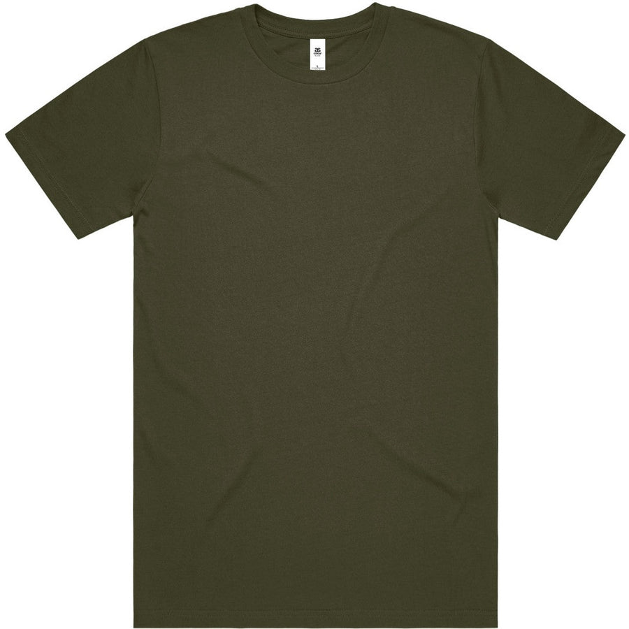 AS Colour Block Tubular Tee | 5050T (Army)