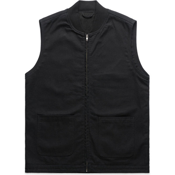 AS Colour Canvas Heavy Vest | 5528 (Black)