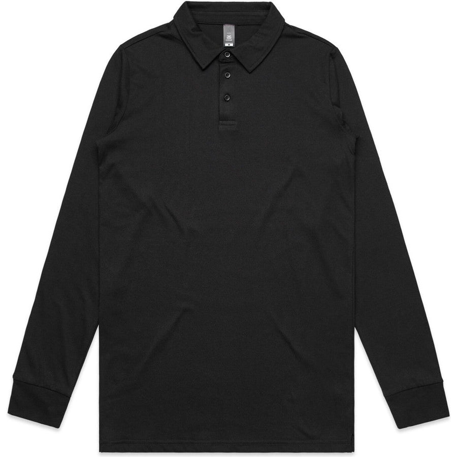 AS Colour Chad L/S Polo | 5404 (Black)