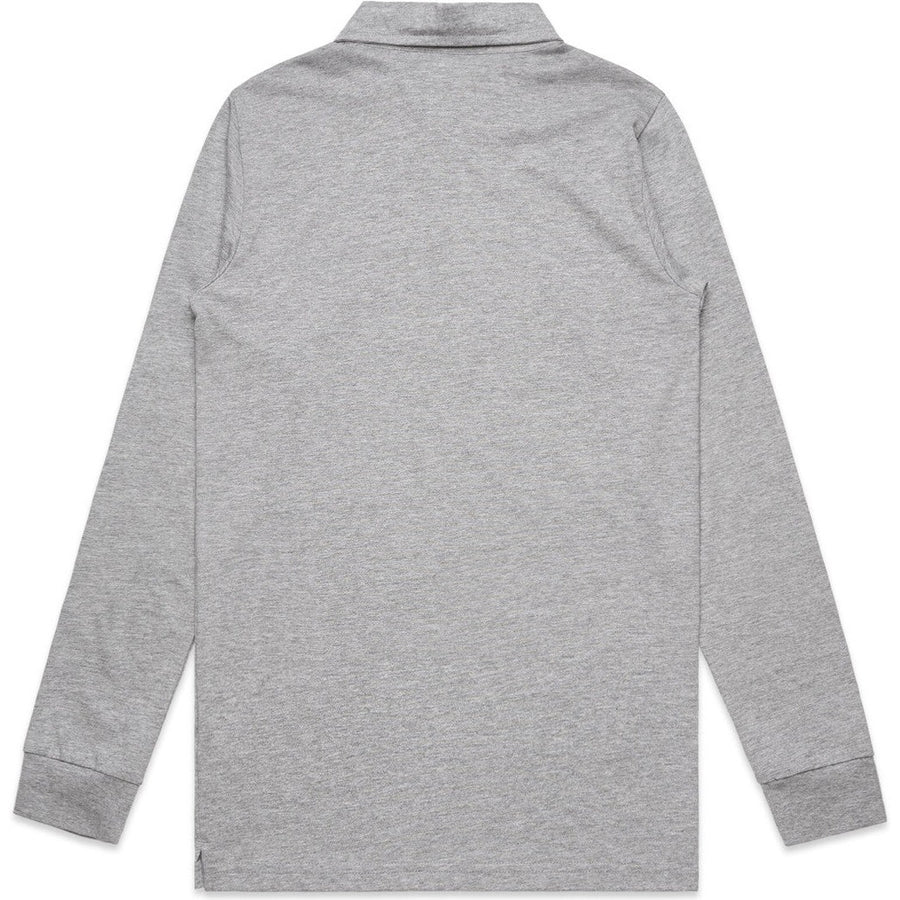 AS Colour Chad L/S Polo | 5404 (Grey Marle)