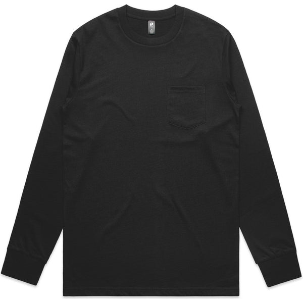 AS Colour Classic Pocket L/S Tee | 5072 (Black)