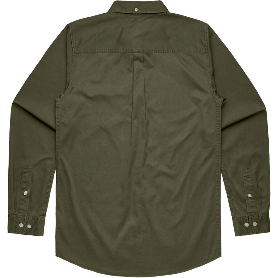 AS Colour Denim Wash Shirt | 5414 (Army)