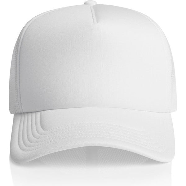 AS Colour Frame Foam Trucker Cap | 1161 (White)