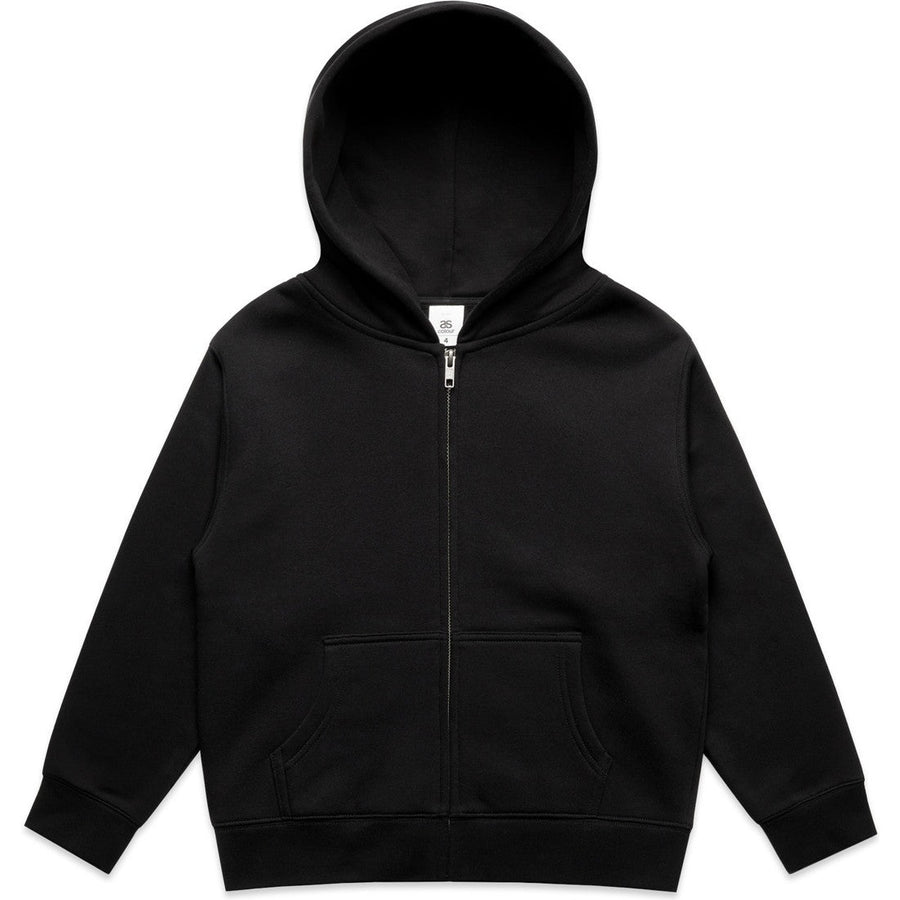 AS Colour Kids Relax Zip Hood | 3038 (Black)