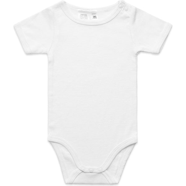 AS Colour Organic Infant Mini-Me One-Piece | 3003 (White)