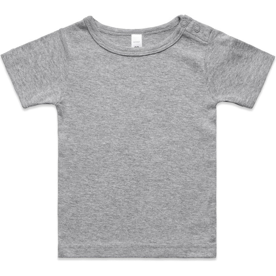 AS Colour Organic Infant Wee Tee | 3001 (Grey Marle)