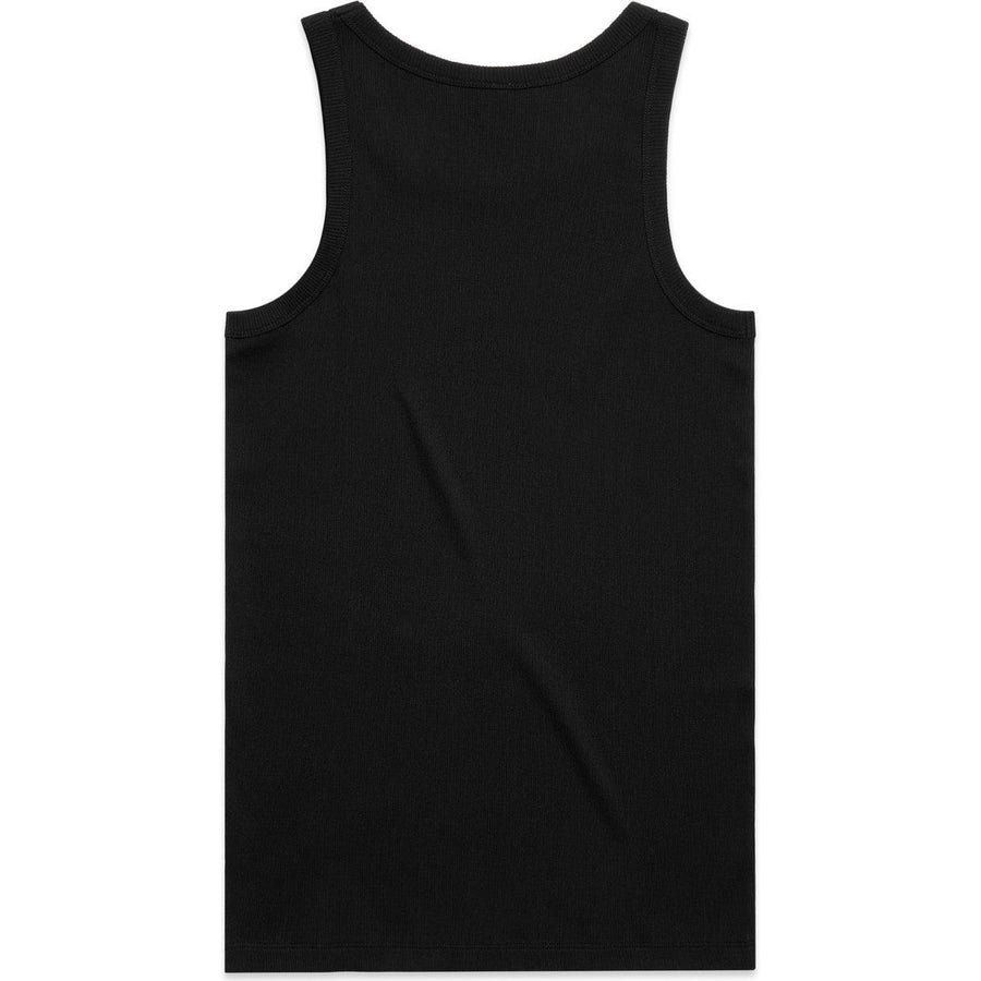 AS Colour Organic Rib Singlet | 5063G (Black)