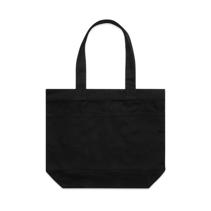 AS Colour Pocket Tote Bag | 1041 (Black)