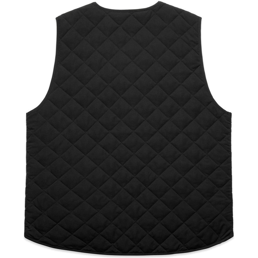 AS Colour Quilted Vest | 5531 (Black)