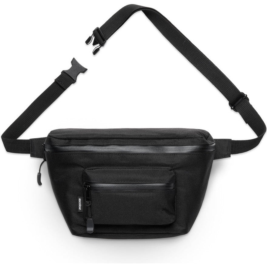 AS Colour Recycled Pocket Waist Bag | 1019 (Black)