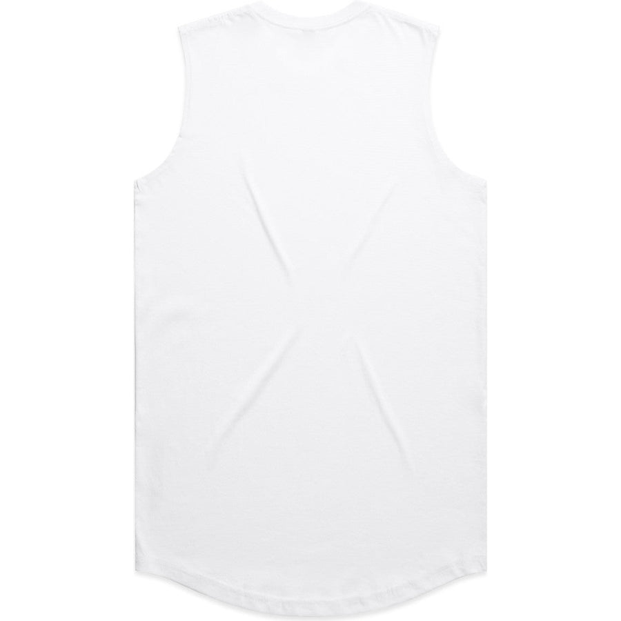 AS Colour Staple Curve Tank | 5091 (White)