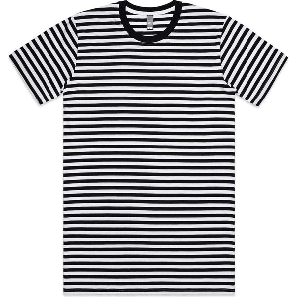 AS Colour Staple Stripe Tee | 5028 (Black/White)