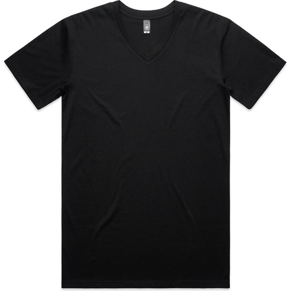 AS Colour Staple V Neck Tee | 5001V (Black)