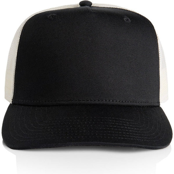 AS Colour Stock Contrast Trucker | 1110 (Black/Ecru)