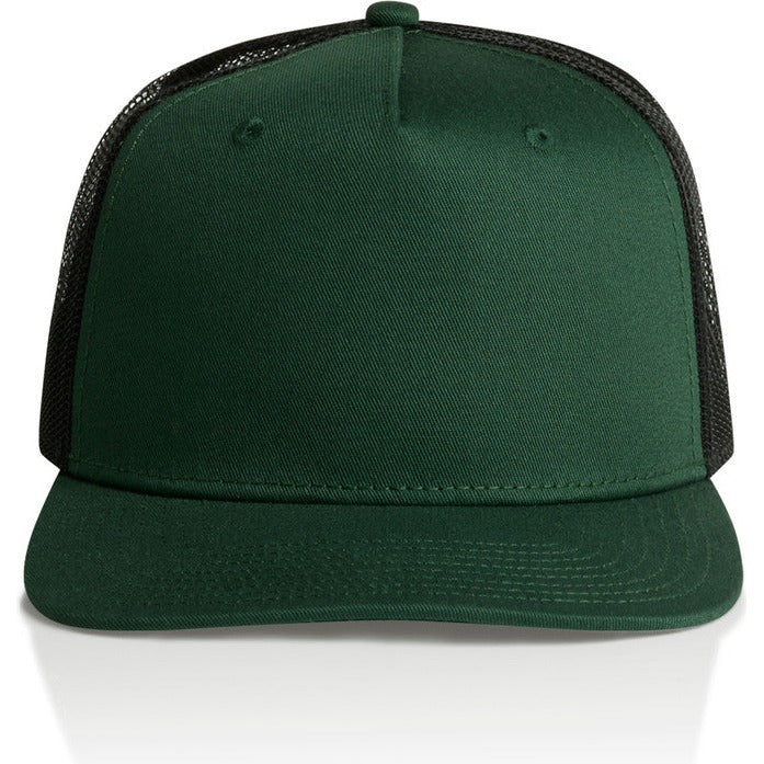 AS Colour Stock Contrast Trucker | 1110 (Forest Green/Black)