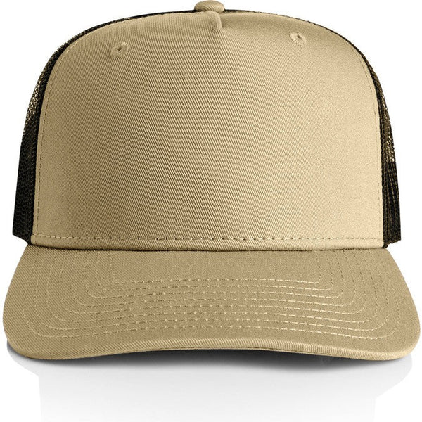 AS Colour Stock Contrast Trucker | 1110 (Khaki/Black)