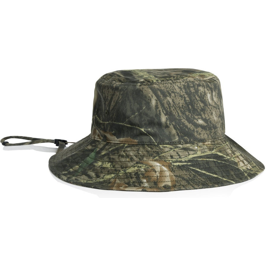 AS Colour Wide Brim Camo Bucket Hat | 1172C (Tree Camo)