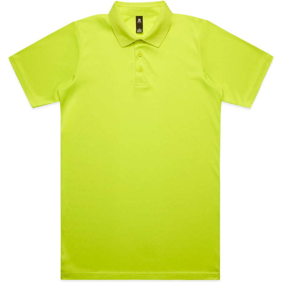 AS Colour Work Safety Polo | 5425F (Safety Yellow)