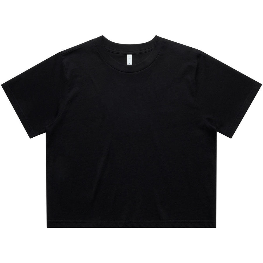 AS Colour Women's Classic Crop Tee | 4072 (Black)