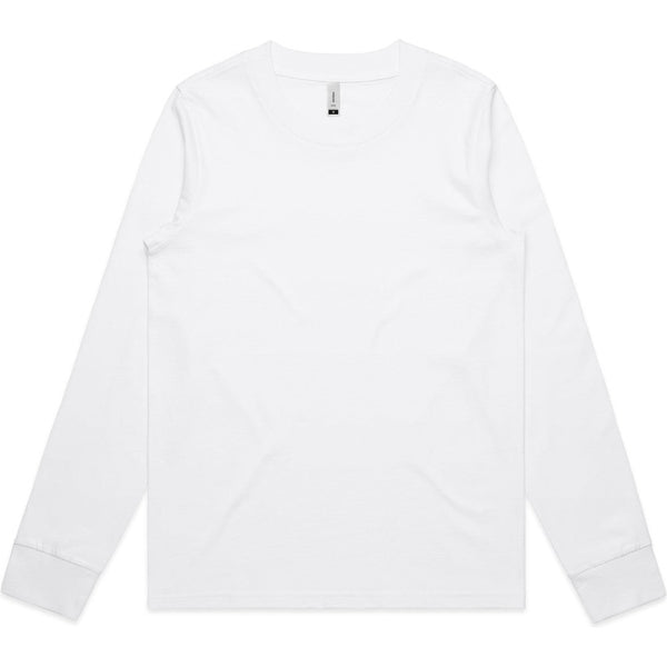 AS Colour Women's Dice L/S Tee | 4056 (White)