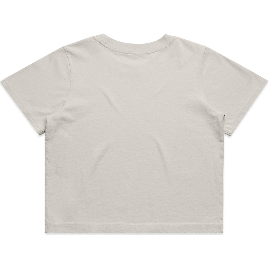 AS Colour Women's Heavy Faded Crop Tee | 4089 (Faded Bone)