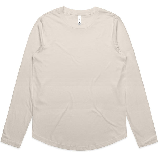 AS Colour Women's Maple Curve L/S Tee | 4021 (Bone)
