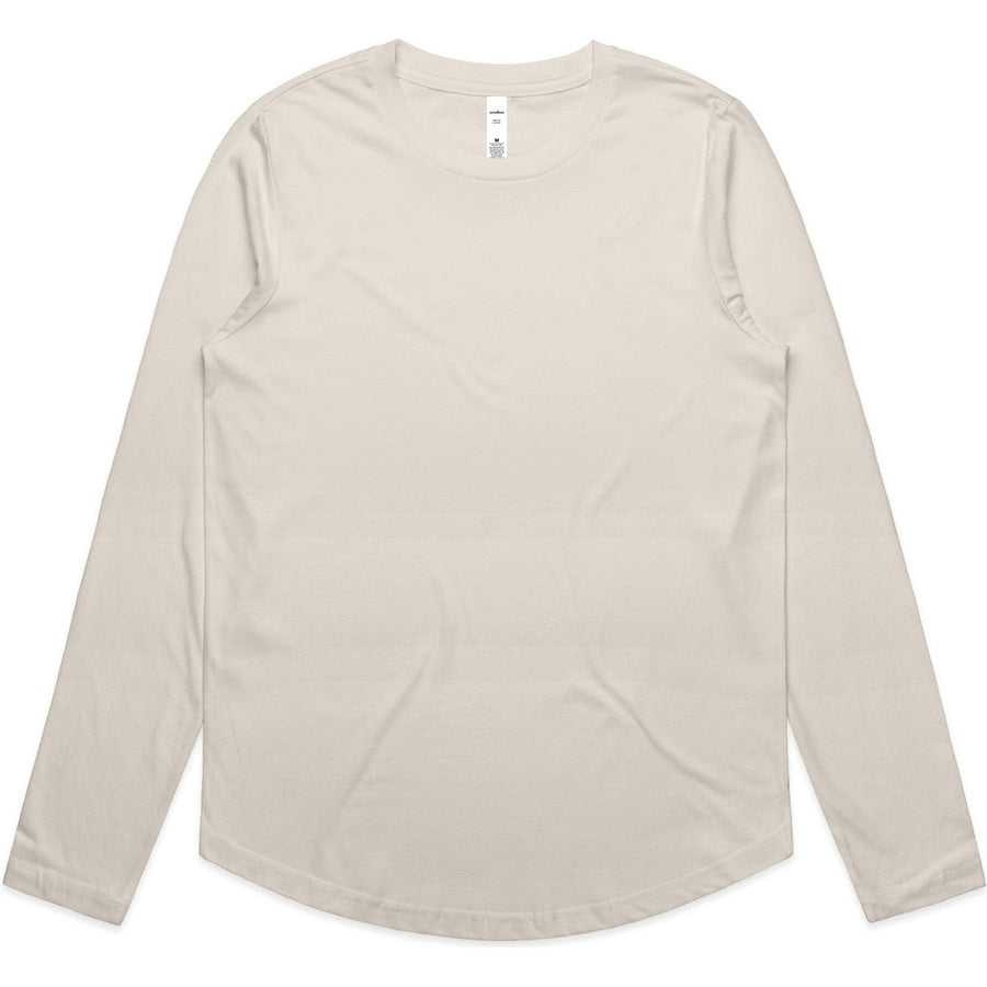 AS Colour Women's Maple Curve L/S Tee | 4021 (Bone)