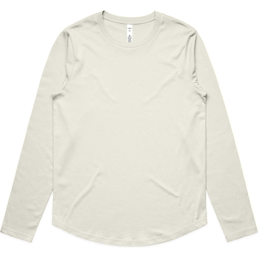 AS Colour Women's Maple Curve L/S Tee | 4021 (Ecru)