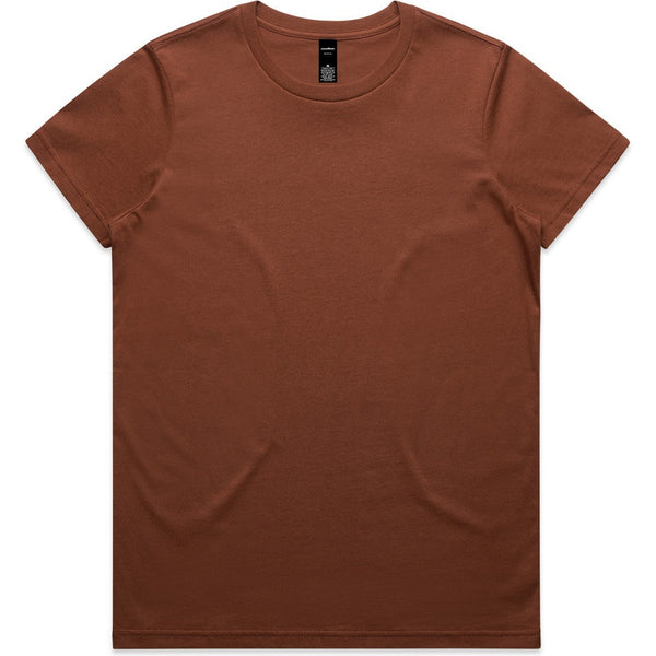 AS Colour Women's Maple Tee | 4001 (Clay)