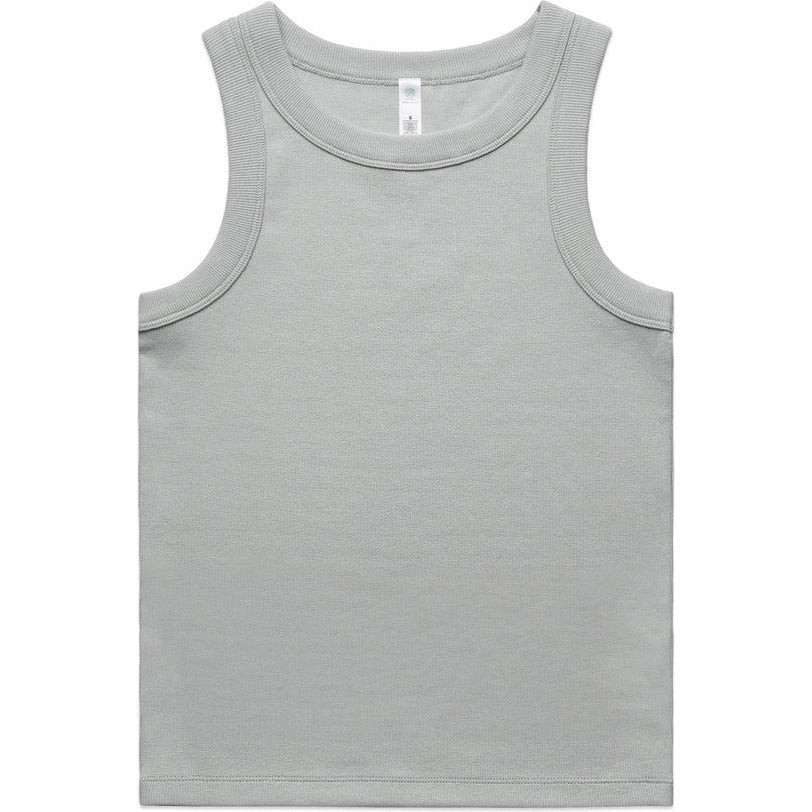 AS Colour Women's Organic Rib Tank | 4063G (Storm)