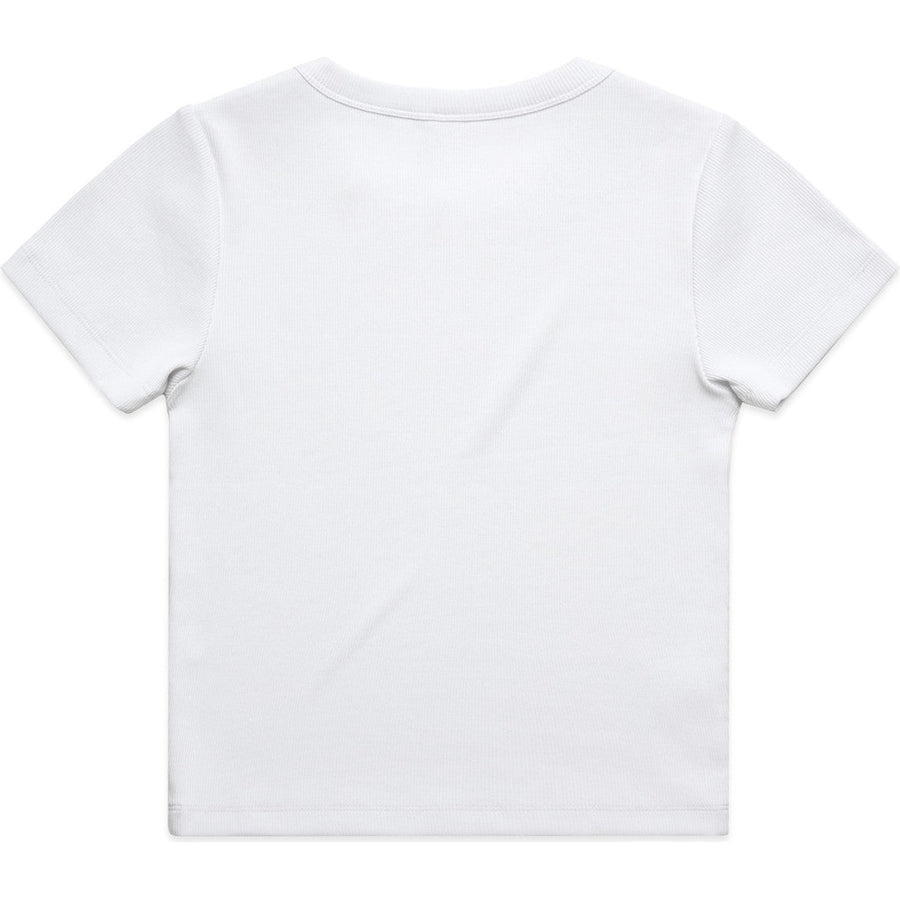 AS Colour Women's Organic Rib Tee | 4092G (White)