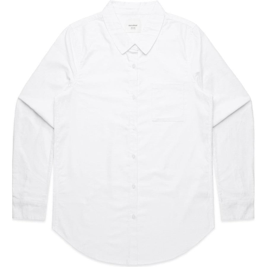 AS Colour Women's Oxford Shirt | 4401 (White)