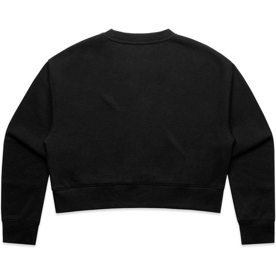 AS Colour Women's Relax Crop Crew | 4169 (Black)