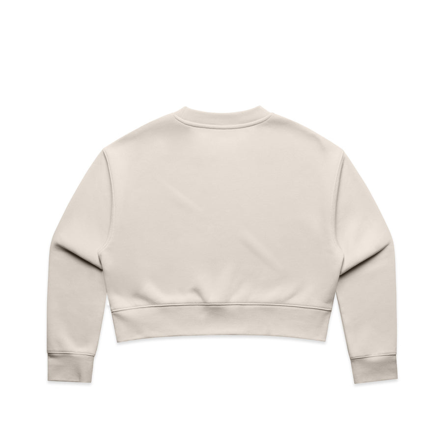 AS Colour Women's Relax Crop Crew | 4169 (Bone)