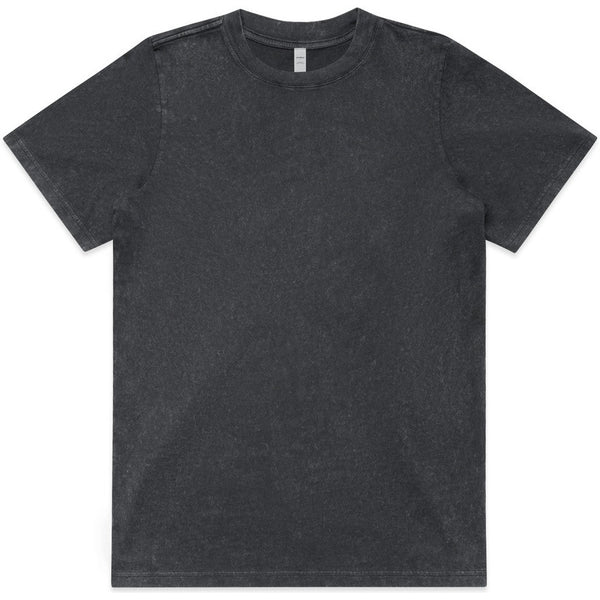 AS Colour Women's Stone Wash Heavy Tee | 4085 (Black Stone)
